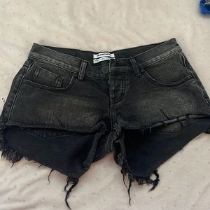 black one teaspoon shorts 23  never been worn